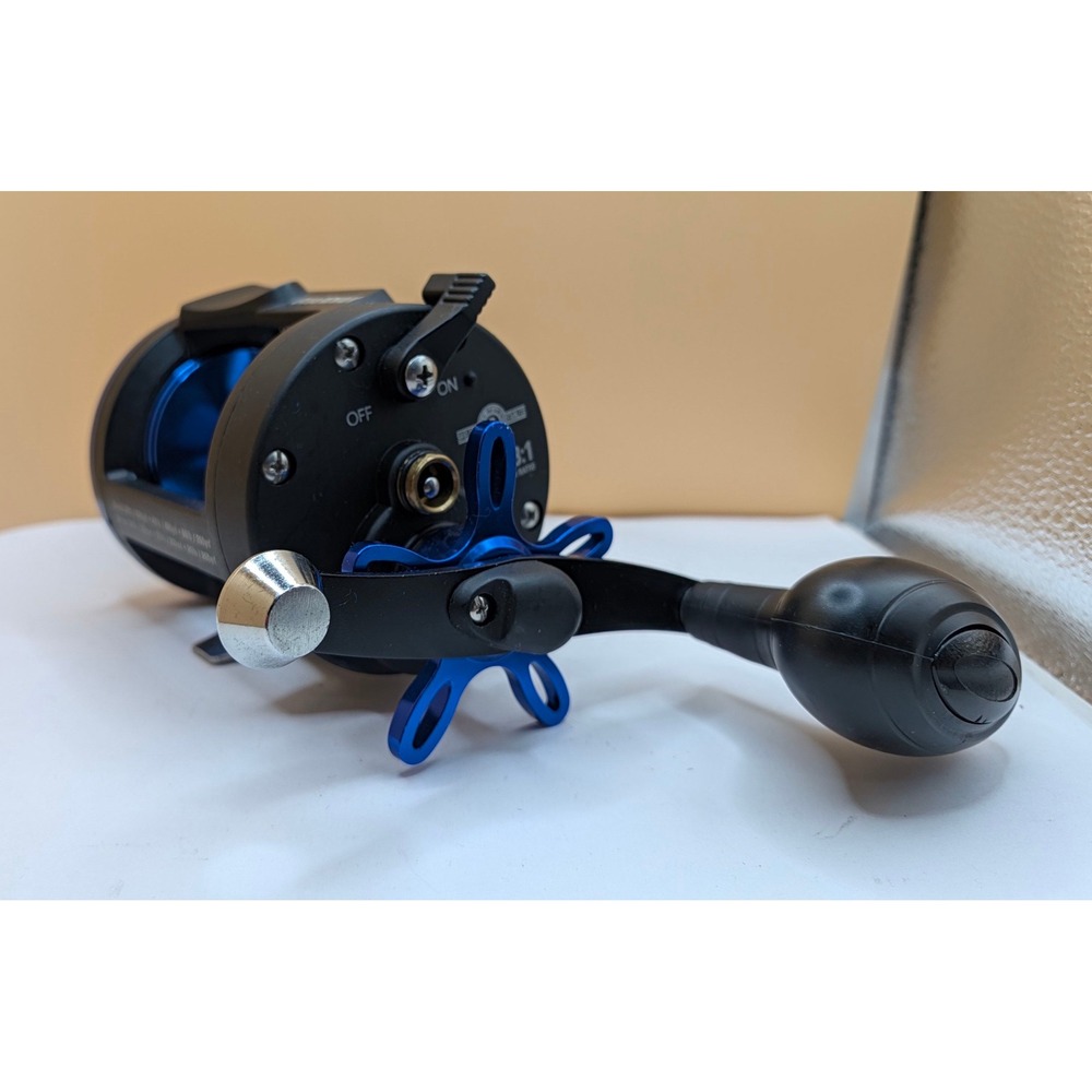 Marathon Guardian GRD30LW Saltwater Level Wind Fishing Reel Blue Black 3.8:1